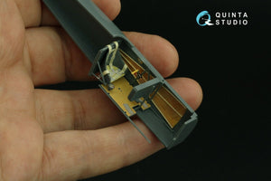 Quinta Studio QD48298 Fokker EV-DVIII 3D-Printed &amp;amp; colored Interior on decal paper (Eduard) 1/48 – immagine 10