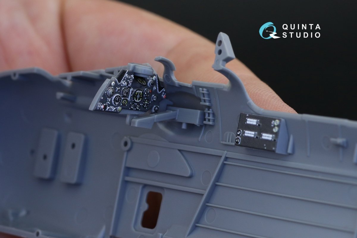 Quinta Studio QD48255 Swordfish Mk.I 3D-Printed &amp;amp; colored Interior on decal paper (Tamiya) 1/48 – obrázek 3