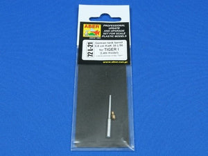 Aber 72L-21 German tank barrel 8,8cm KwK 36 L/56 for (Late model) Tiger I 1/72 – obrázek 5