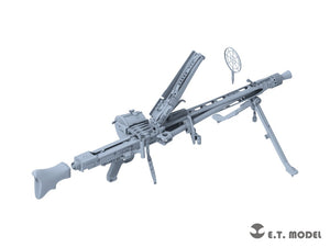 ET Model P06-001 WWII German Mg42 Machine Gun &amp;amp; Ammo Box (3D Printed) 1/6 – image 4