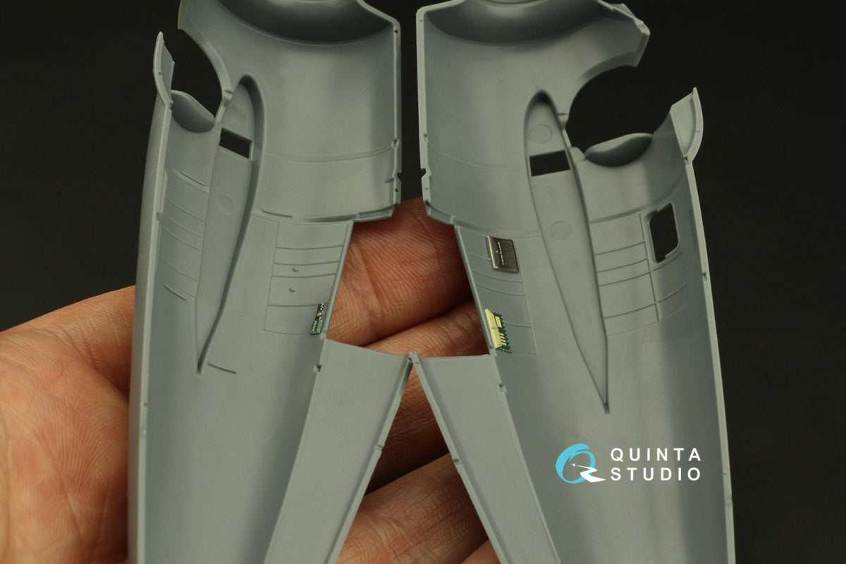 Quinta Studio QD48403 F4F-4 Wildcat 3D-Printed &amp;amp; colored Interior on decal paper (Eduard) 1/48 – image 9