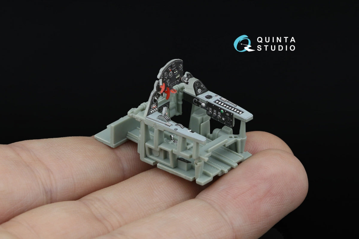 Quinta Studio QD48540 F3F-2 3D-Printed &amp;amp; colored Interior on decal paper (Academy/Accurate Miniatures) 1/48 – obrázek 6