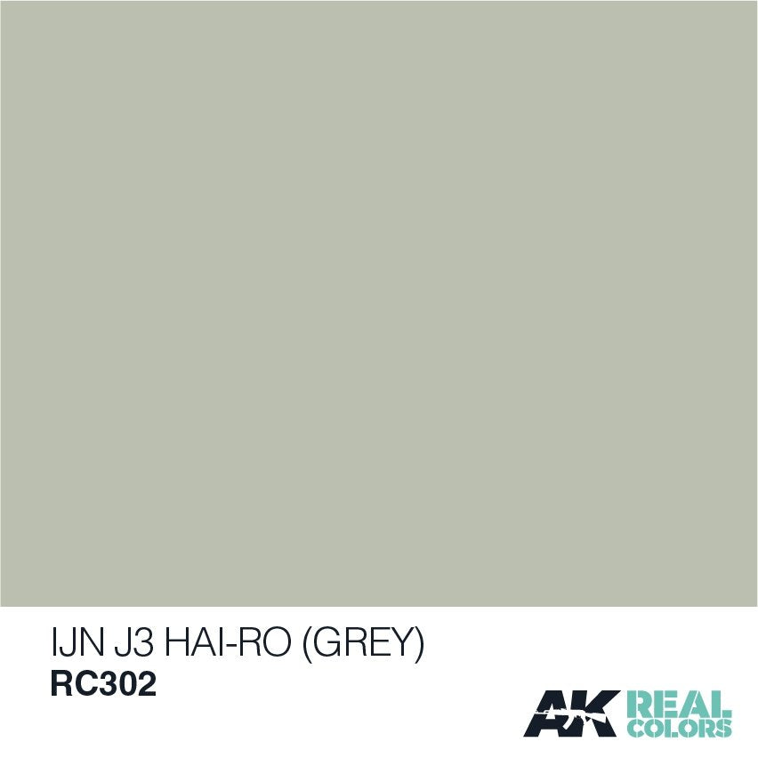 AK Interactive RC302 IJN J3 HAI-IRO (GRAY) 10ML – image 2