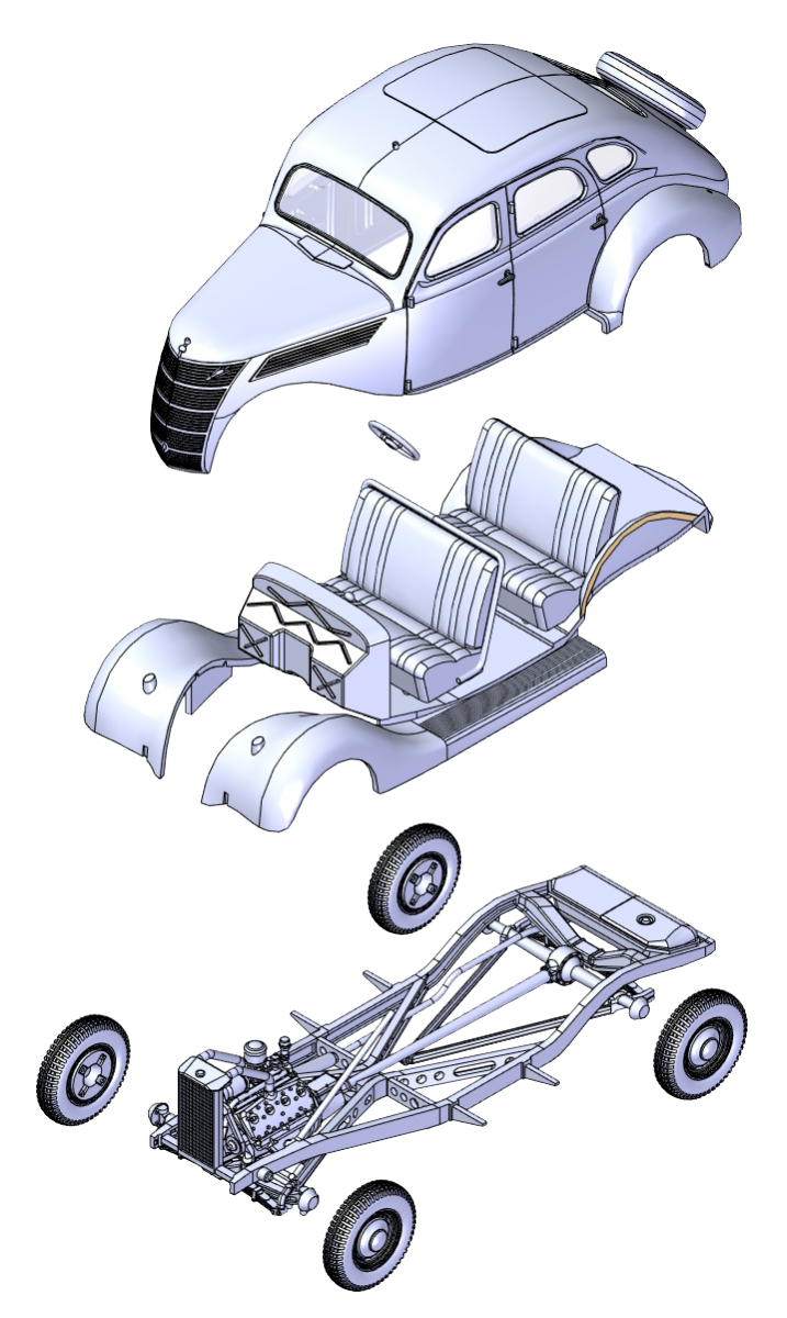 Roden 817 Ford V8 G81A 1/35 – Bild 2