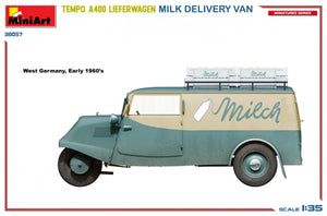 MiniArt 38057 TEMPO A400 LIEFERWAGEN. MILK DELIVERY VAN 1/35 – image 7