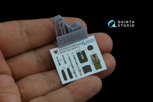 Quinta Studio QR+72033 K-36DM Series2 (early) ejection seat (for MiG-29, MiG-31, Su-27, Su-33 aircraft until 2007) (All kits) 1/72 – Bild 2