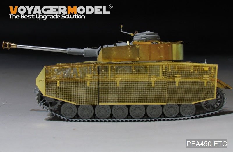 Voyager Model PEA450 WWII German Pz.Kpfw.IV Ausf.J &amp;quot;Thoma shields&amp;quot; wire mesh schürzen (Last Production) (FOR Boder 35008) 1/35 – immagine 8