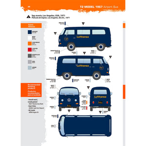 AK Interactive AK35033 T2 MODEL 1967 AIRPORT BUS 1/35 – immagine 19