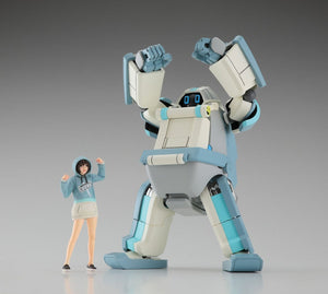 Hasegawa 64793 Creator Works MechatroChunk 02 &amp;#39;Grayish Mint&amp;#39; &amp;amp; Support Girl 1/35 – image 4