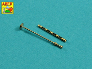 Aber A32019 Set of 2 barrels for British Browning .303 aircraft machine guns with flash hiders 1/32 – image 6