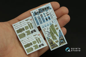 Quinta Studio QD48018 Su-34 3D-Printed colored Interior on decal paper (KittyHawk) 1/48 – image 5