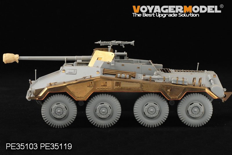 Voyager Model PE35119 Storage Box for Sd.Kfz 234 8 Road Early Version (For DRAGON Sd.Kfz.234 Series) 1/35 – obrázek 2
