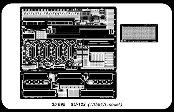 Aber 35095 SU-122 (TAM) 1/35 – immagine 5