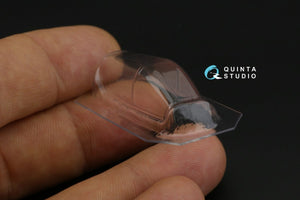 Quinta Studio QC72028 AH-1G Cobra vacuumed clear canopy (AZ model) 1/72 – Bild 6
