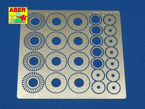 Aber 24019 Standard Drilled Brake Discs 14mm Diameter (1/24)