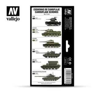 Vallejo 71613 SRussian Greens (1928&amp;#39;s to Present) 8 x 17ml – Bild 2