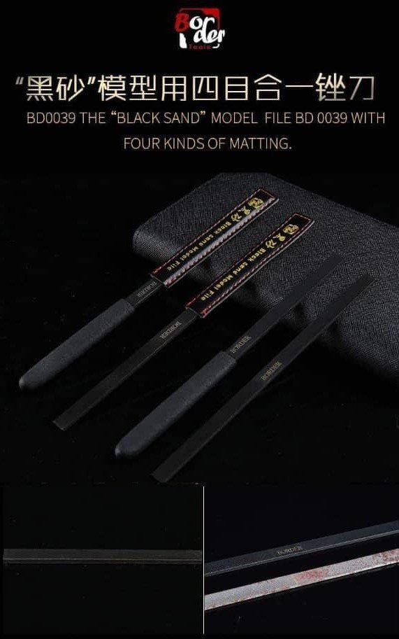 Border Model BD0039 Black Sand - Model File Tool (4 in 1)