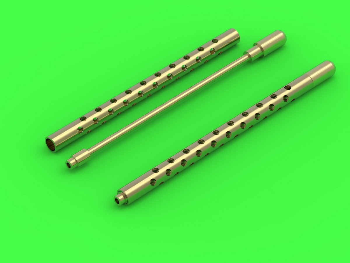 Master AM-48-138 Boeing B-17 Flying Fortress Machine gun barrels set 1/48 – Bild 3