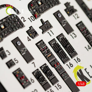 KELIK K48055 IA-58 PUCARA INTERIOR 3D DECALS FOR KINETIC KIT 1/48 – image 6