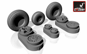 Armory Models AW48019 AERO L-39 Albatros wheels 1/48 – image 2