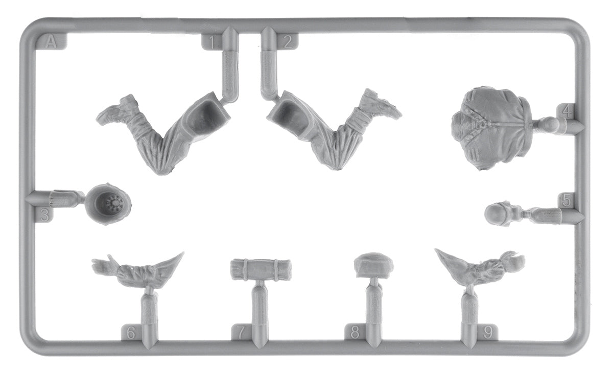 MiniArt 53022 GERMAN TANK RIDERS SET 1. RESIN HEADS 1/35 – zdjęcie 8