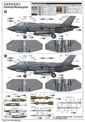 Trumpeter 03231 F-35A Lightning II 1/32 – image 7