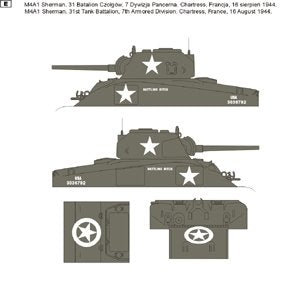 ToRo Model 35D70 - US Army Shermans at ETO vol.1 1/35 – Bild 3