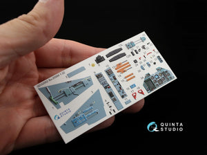 Quinta Studio QD32002 Su-25SM 3D-Printed &amp;amp; colored Interior on decal paper (for Trumpeter kit) 1/32 – immagine 4