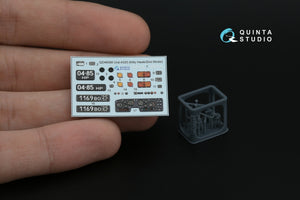 Quinta Studio QD+48568 URAL 4320 3D-Printed &amp;amp; colored Interior on decal paper (KittyHawk/Zimi model) (with 3D-printed resin parts) 1/48 – immagine 2