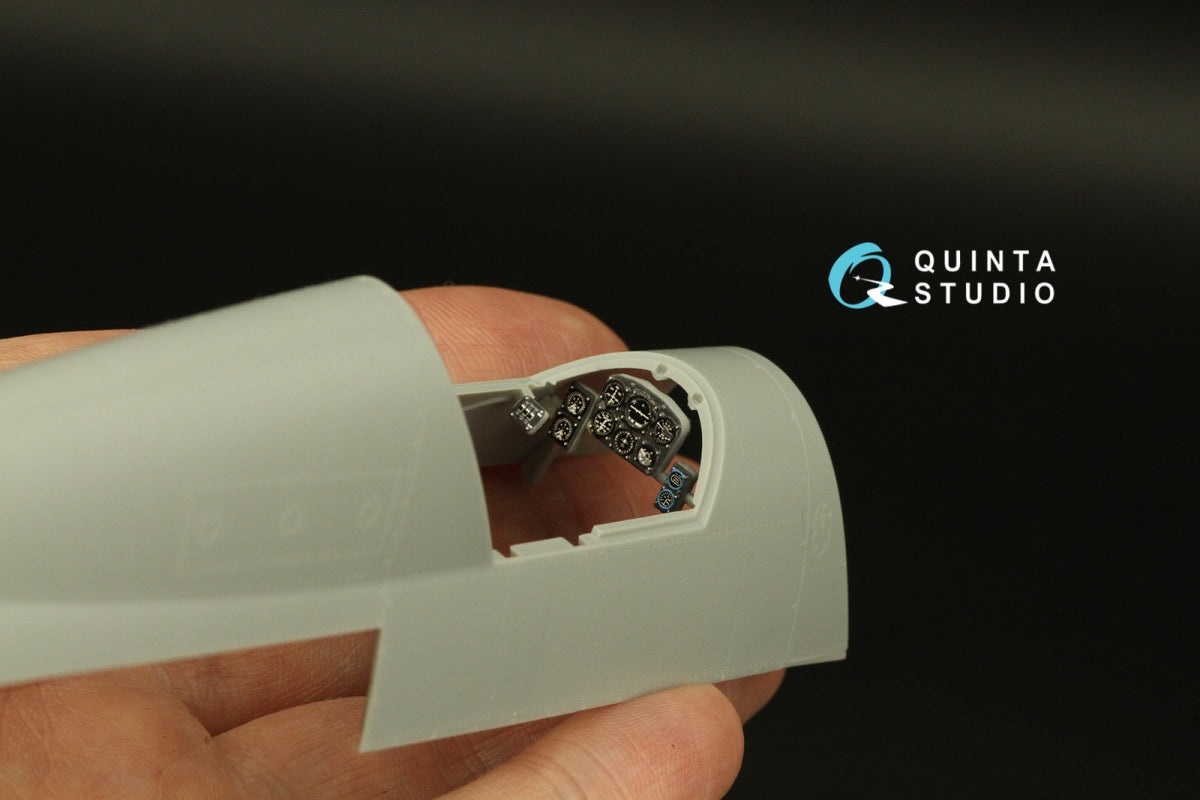 Quinta Studio QD32160 Do 335A-10 3D-Printed &amp;amp; colored Interior on decal paper (HK models) 1/32 – immagine 14