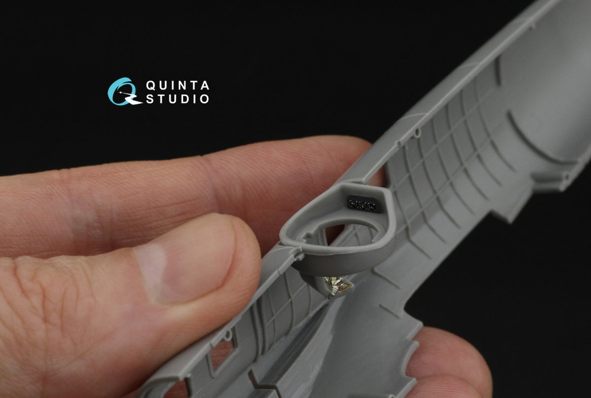 Quinta Studio QD72081 He 111 P/H 3D-Printed &amp;amp; colored Interior on decal paper (Hasegawa) 1/72 – image 9