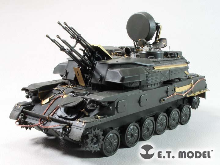 ET Model E35-252 Russian ZSU-23-4 Shilka Self-Propelled Anti-Aircraft Gun (For MENG TS-023) (1/35) – image 2