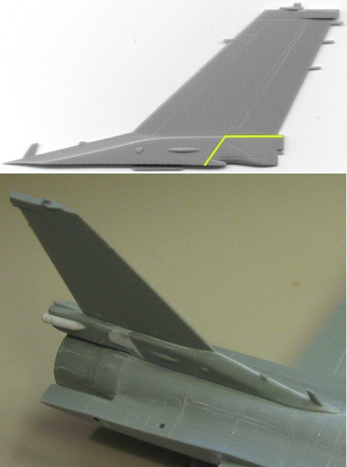 Hasegawa D18 F-16CJ Block 50 1/72 – obrázek 6