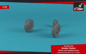 Armory Models AW72408 Hawker Hunter weighted wheels 1/72 – image 2
