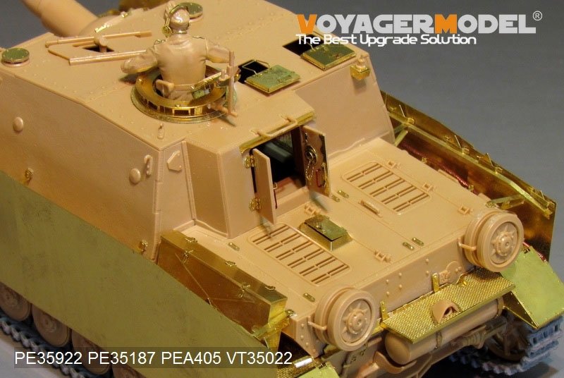 Voyager Model PE35922 WWII German Sturmpanzer IV Brummbar Late Version Basic For TAMIYA 35353 1/35 – imagen 5