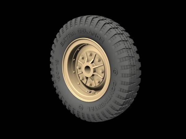Panzer Art RE35-141 Drive wheels for Sd.Kfz 11 &amp;amp;251 (Gelande Pattern A) 1/35