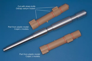 RB Model 35B120 152mm ML-20 Fits to Trumpeters Howitzer gun M1937 ML-20 1/35 – Bild 4