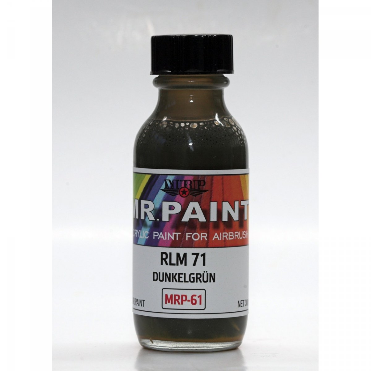 MR. Paint MRP-061 RLM 71 Dunkelgrun WWII German 30ml – image 2