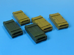 Eureka XXL E-002 Set of 5 ammo boxes 1/35