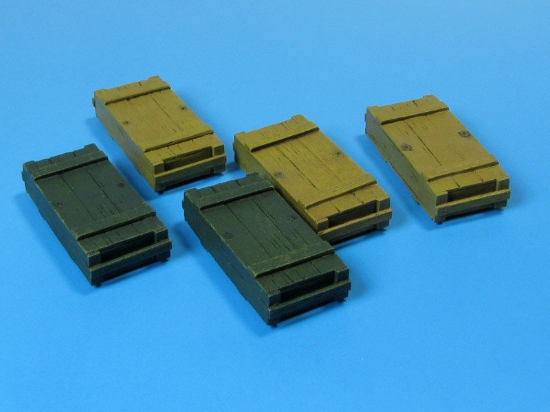 Eureka XXL E-002 Set of 5 ammo boxes 1/35