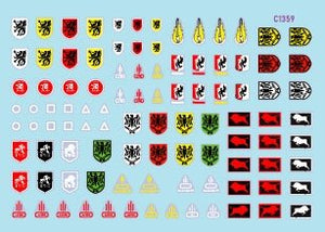 Star Decals 35-C1359 StuG-Abt 1 Generic insignia and unit markings for the Sturmgeschûtz units 1/35 – image 2