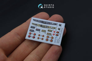 Quinta Studio QD35025 Krupp Protze 3D-Printed &amp;amp; colored Interior on decal paper (for Tamiya kit) 1/35 – immagine 2