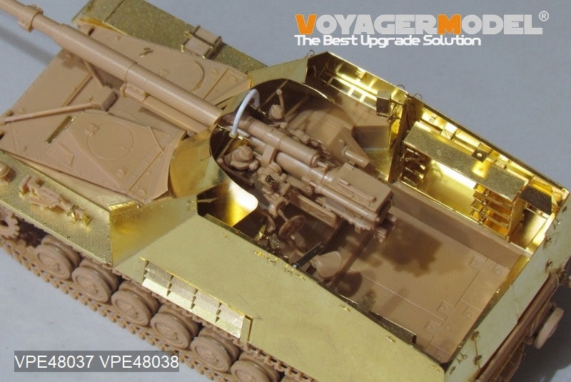 Voyager Model VPE48037 WWII German Sd.Kfz. 164 Nashorn Basic For TAMIYA 32600 1/48 – obrázek 7