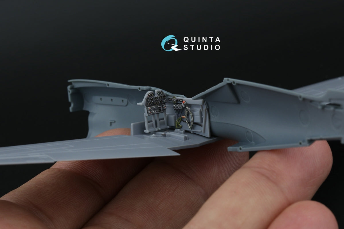 Quinta Studio QD72216 P-40N Warhawk 3D-Printed &amp;amp; colored Interior on decal paper (Special Hobby) 1/72 – Bild 6