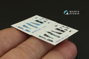 Quinta Studio QD72004 SU-57 3D-Printed &amp;amp; colored Interior on decal paper (for Zvezda kit)1/72 – image 2