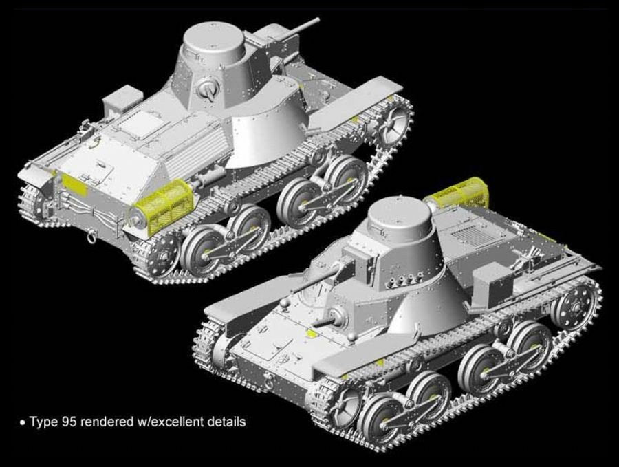 Dragon 6777 IJA Type 95 Ha-Go Hokuman Version 1/35 – image 2