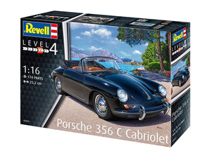 Revell 07043 Porsche 356 Cabriolet 1/16 – Bild 3
