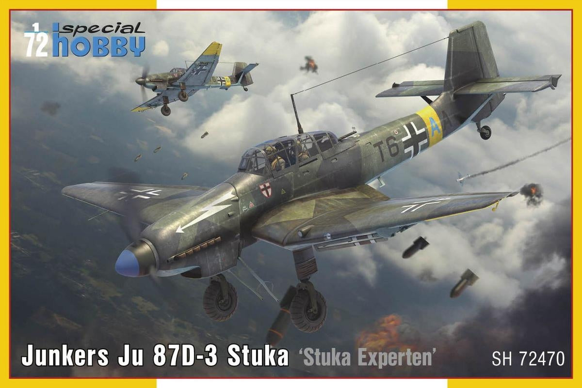 Special Hobby 72470 Junkers Ju 87D-3 Stuka &amp;#39;Stuka Experten&amp;#39; 1/72