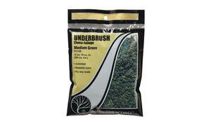 Woodland Scenics WFC136 Medium Green Underbrush (412cm3) – obrázek 3