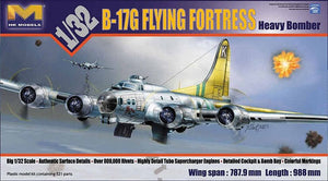 HK Models 01E04 B-17 Flying Fortress F and G 1/32
